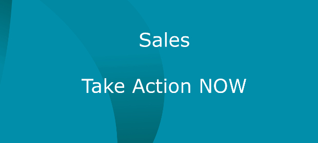 You are currently viewing Sales:  Take Action Now